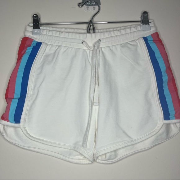 NWOT J. CREW FACTORY Retro Striped Beachy Crewneck Sweater and Shorts Set - Picture 12 of 15